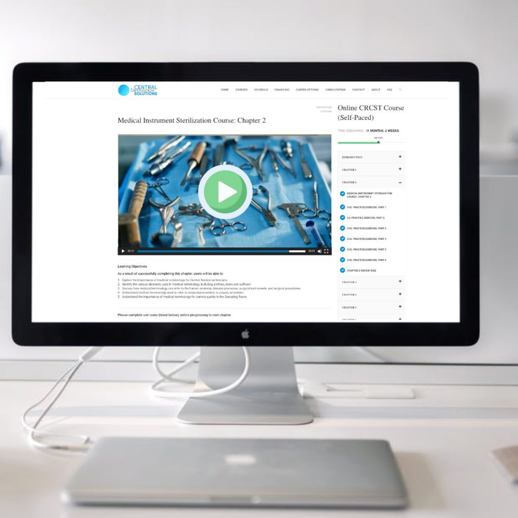 Online Sterile Processing Lectures