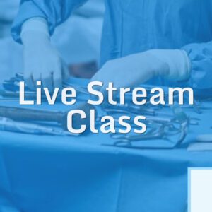 Live Stream Sterile Processing Class.