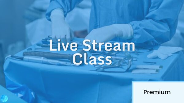 Live Stream Sterile Processing Class.