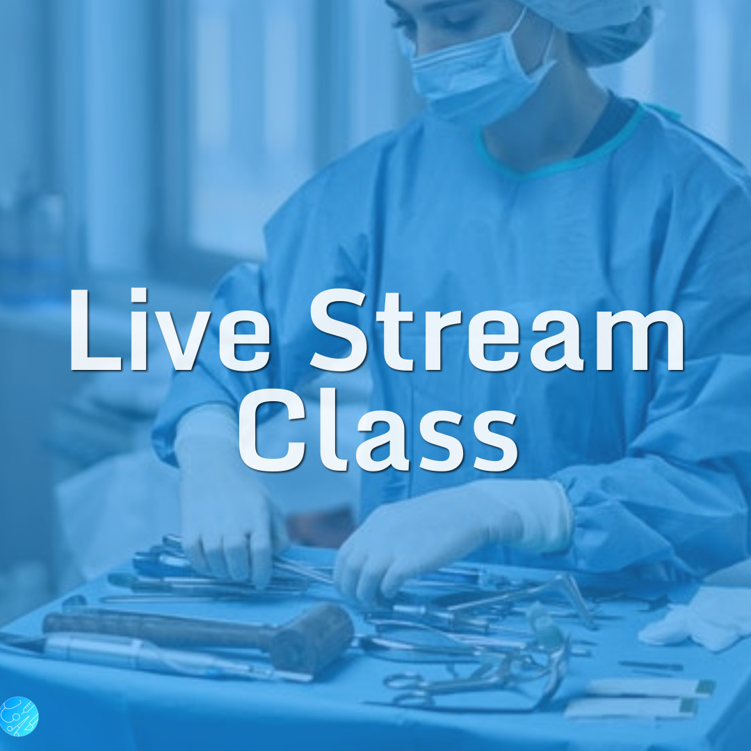 Live Stream sterile processing class